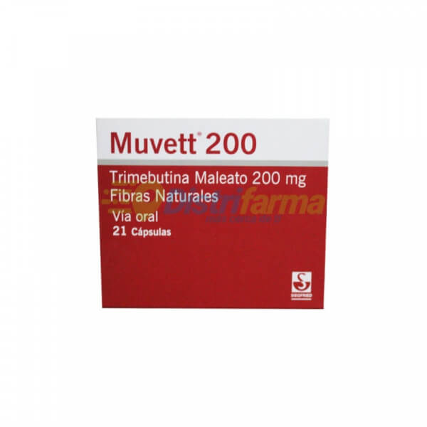 MUVETT 200MG CAPSULAS X 21*3