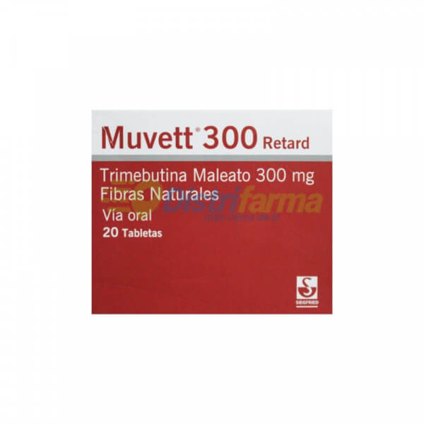 MUVETT 300MG TABLETAS X 20*2