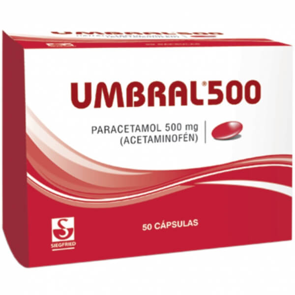 UMBRAL 500MG CAPSULAS X 50*50