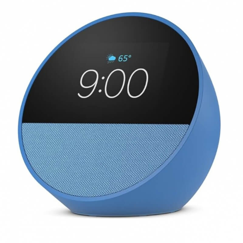 AMAZON ECHO SPOT GLACIER OCEAN BLUE