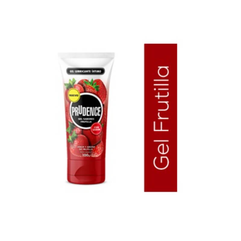Distrifarma • GEL LUBRICANTE SABOR A FRUTILLA 100G