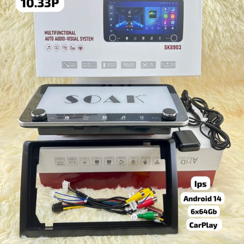 RADIO ANDROID DE 10.3 PG CARPLAY