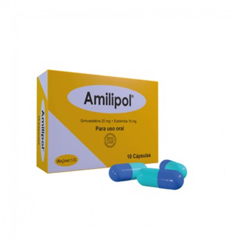 AMILIPOL CAPSULAS X 10