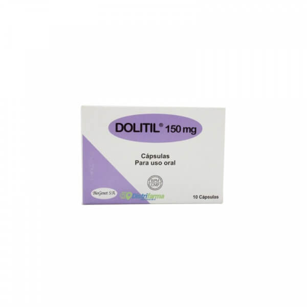 DOLITIL 150MG CAPSULAS X 10 *1