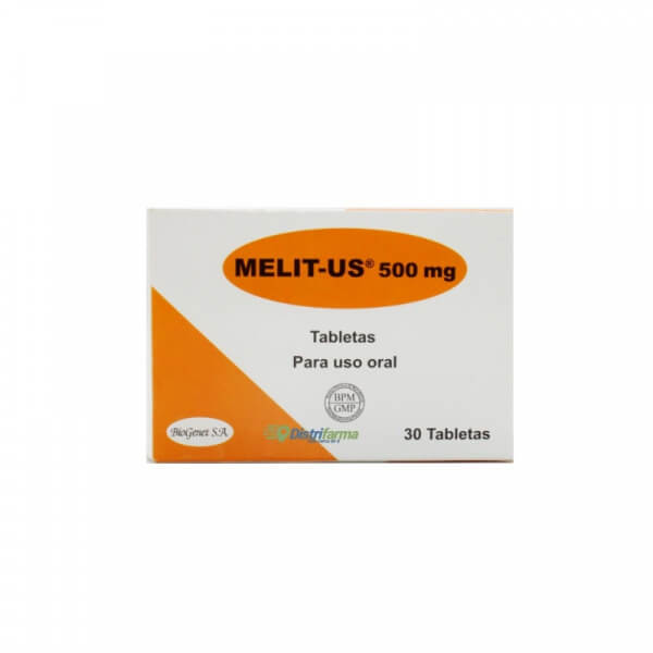 MELIT-US 500 MG TABLETAS X30 *3
