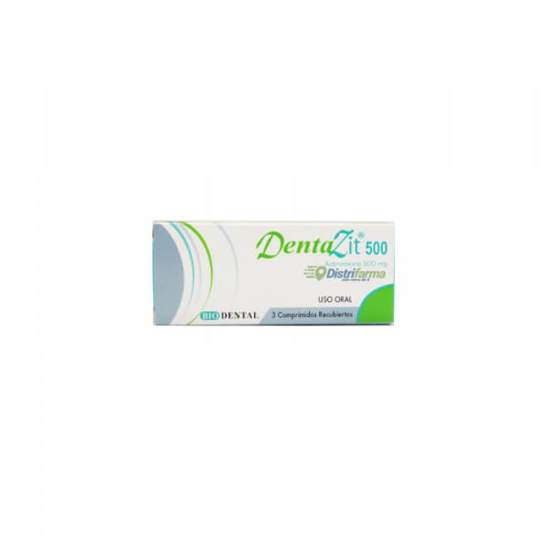DENTAZIT 500MG TABLETAS X 3*1