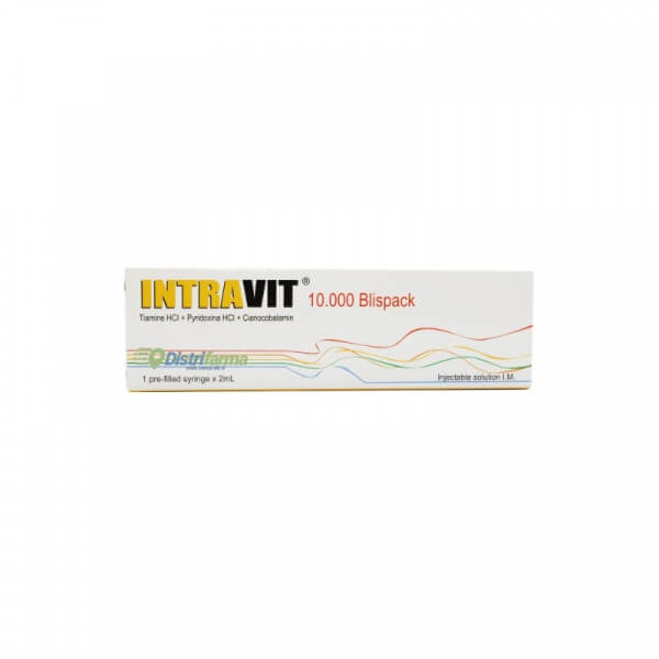 INTRAVIT 10.000 BLISPACK AMPOLLA *1