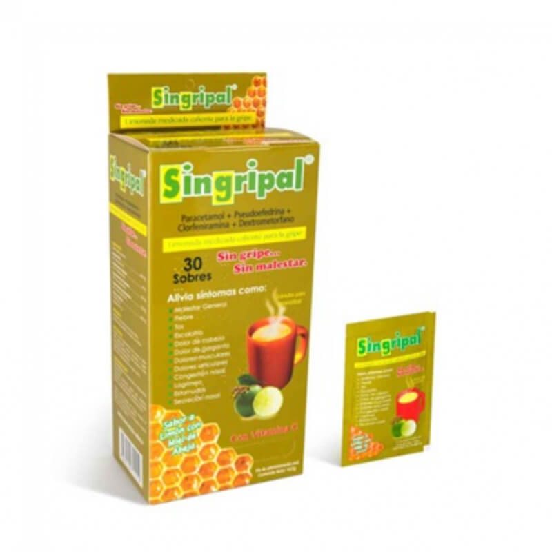 SINGRIPAL SOBRES X 30