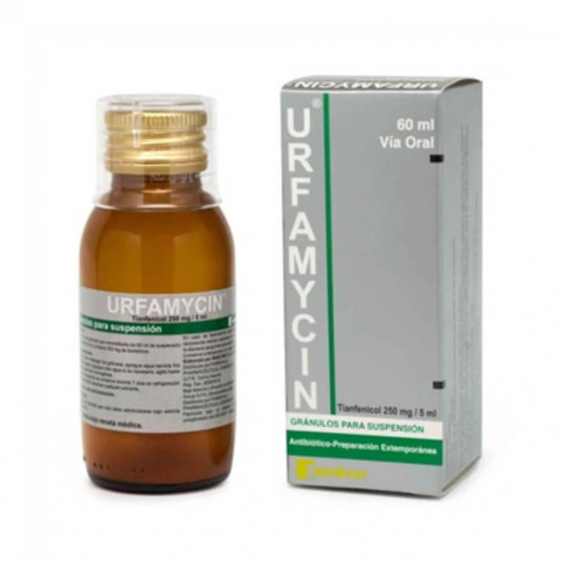 URFAMYCIN 3GR 250MG/5ML SUSPENSION X 60ML