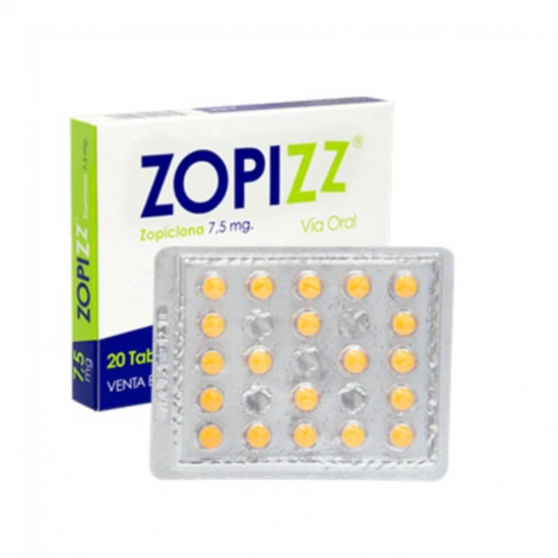 ZOPIZZ 7.5MG TABLETAS RECUBIERTAS X 20