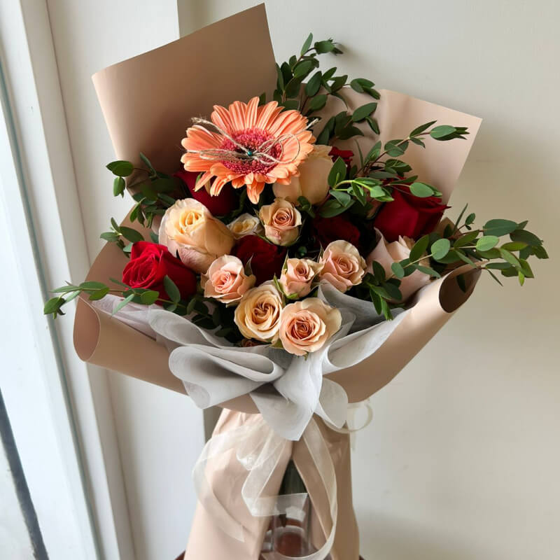 Classic love bouquet
