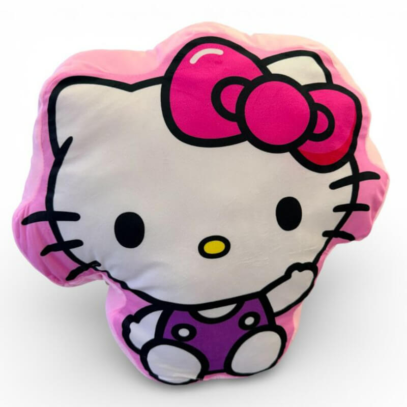 COJIN SILUETA HELLO KITTY Y SU AMIGUITA