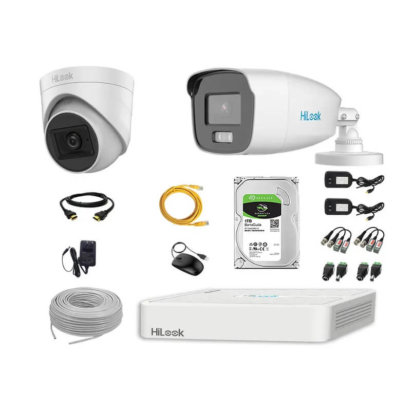KIT DE 2 CÁMARAS HILOOK