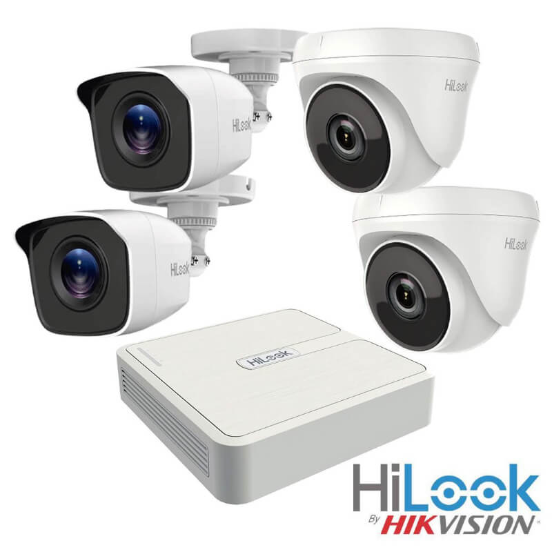 KIT DE 4 CÁMARAS HILOOK