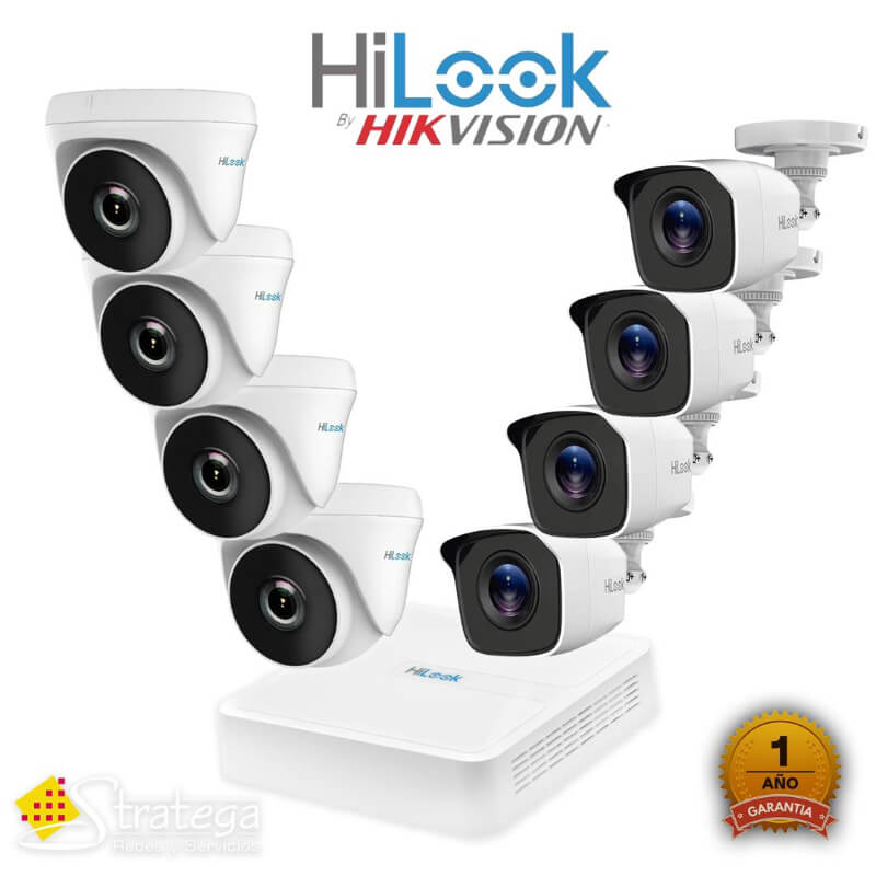 KIT DE 10 CÁMARAS HILOOK