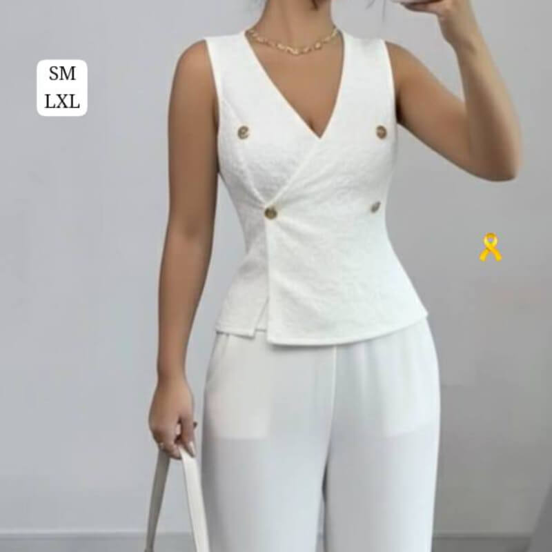 CONJUNTO CHALECO Y PANTALON ANTONELLA