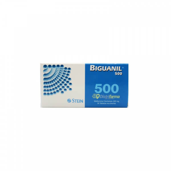 BIGUANIL 500MG TABLETAS X 30*1