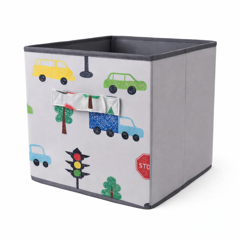 Caja Organizadora Gris Claro Autos