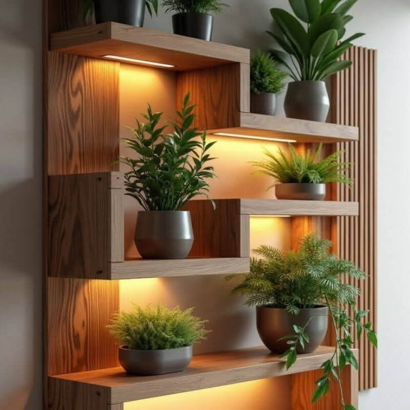 REPISAS PARA PLANTAS
