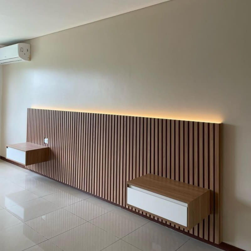 RESPALDAR DE CAMA CON LUCES