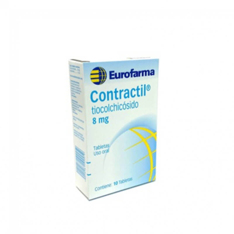 CONTRACTIL 8MG TABLETAS X10