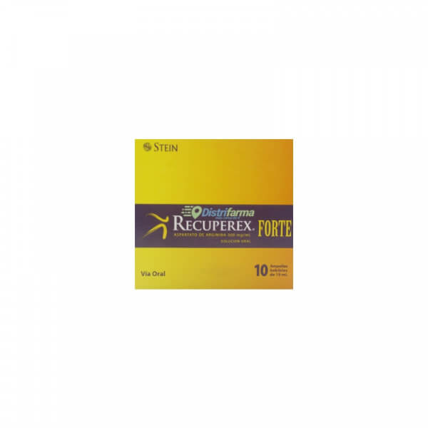 RECUPEREX 500MG AMPOLLAS BEBIBLES X 10*10
