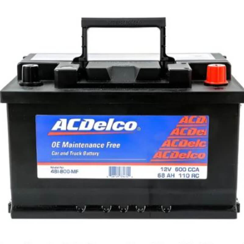 BATERIA ACDELCO AMERICANA 48D LBN3R 900 15 PLACAS 62 AMPERIOS POLARIDAD DERECHA (- +)
