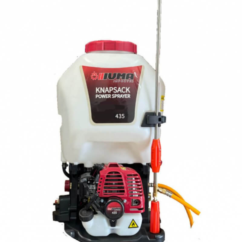Bomba Fumigadora Motor 4T de varilla, tipo mochila 25Lts 435. IVMA