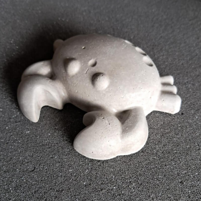 Cangrejito - Piedra Decorativa 3D para Artes y Manualidades