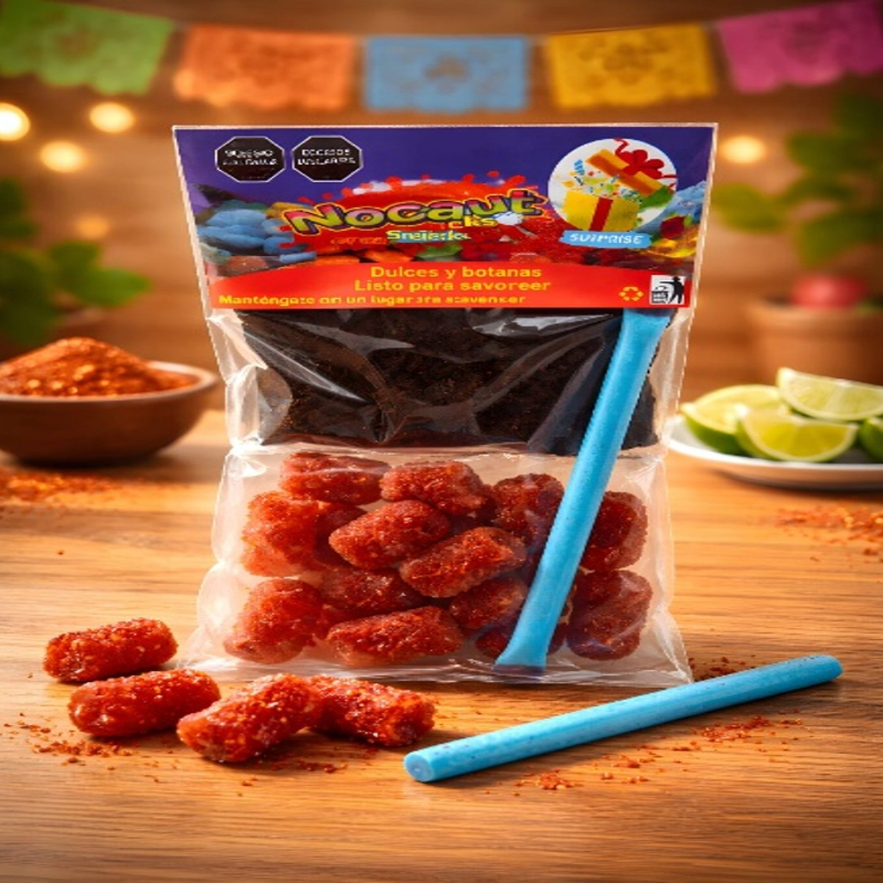Gomitas osito enchilado | Nocaut Snacks