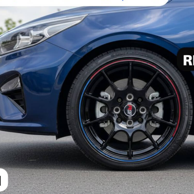 AROS RW 14X6 100/114.3X8 ET35 CB73.1 BLACK/LIBE BLUE-RED 803.16257