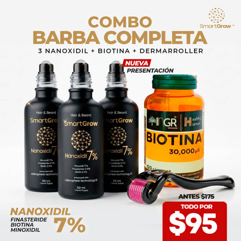COMBO BARBA COMPLETA|Barba y Cabello
