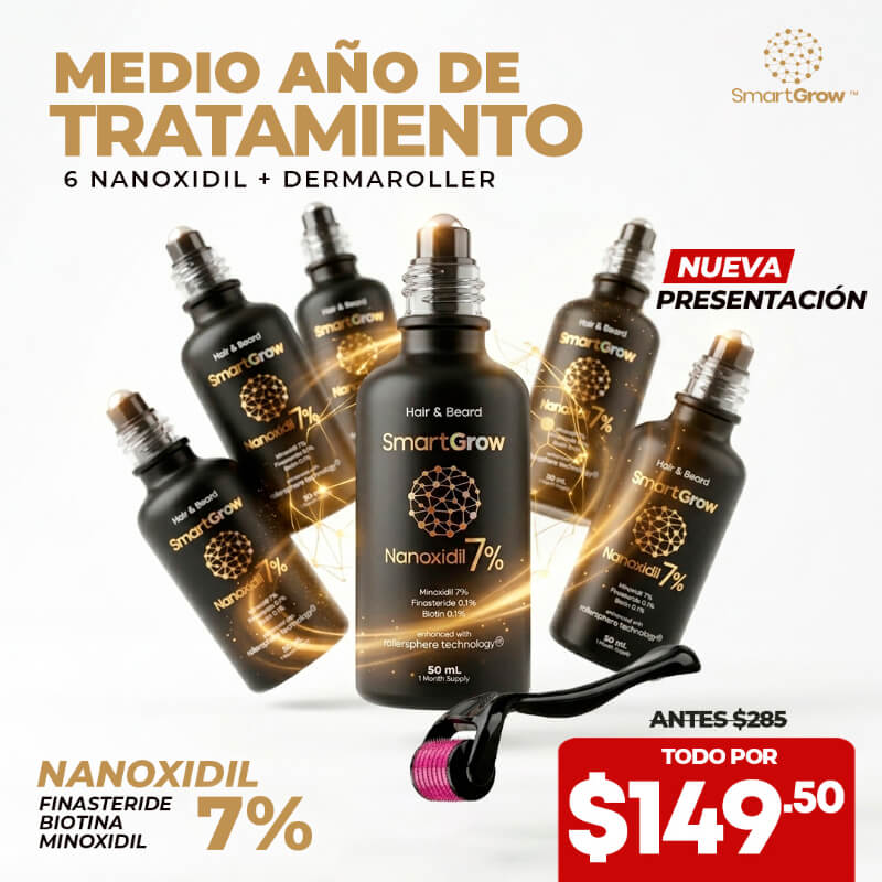 Tratamiento 6 meses (⭐ Recomendado)|Barba y Cabello