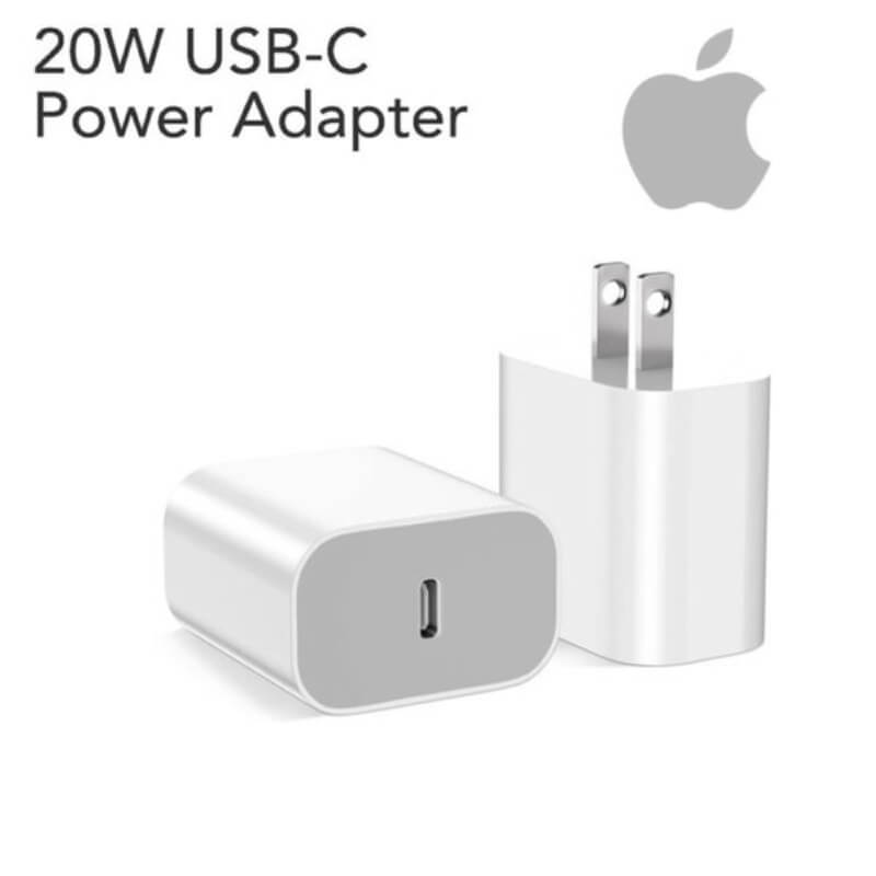 CARGADOR ORIGINAL IPHONE 20W SIN CABLE