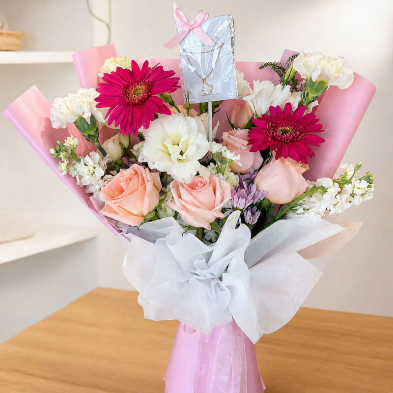 Bloom & shine Bouquet | Flores para mamá| Envios a Guayaqui- Via a la costa- Samborondon