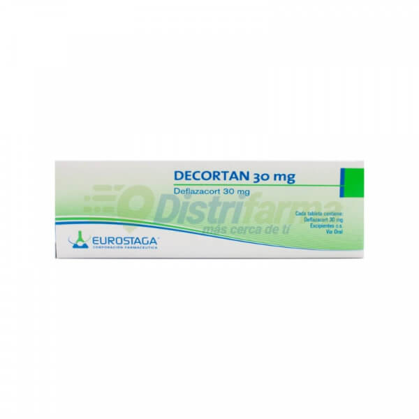 DECORTAN 30MG TABLETAS X 10*1