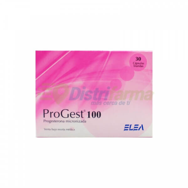 PROGEST 100MG CAPSULAS X 30*2