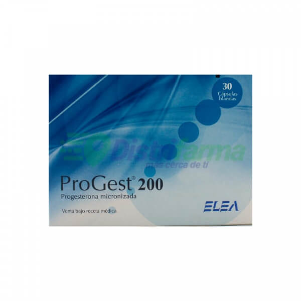 PROGEST 200MG CAPSULAS X 30*2