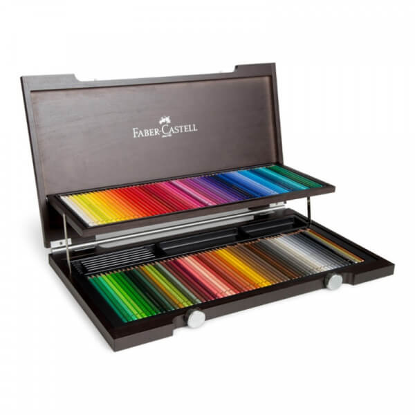 Lapices Polychromos Faber-Castell 120 Colores en Estuche Madera