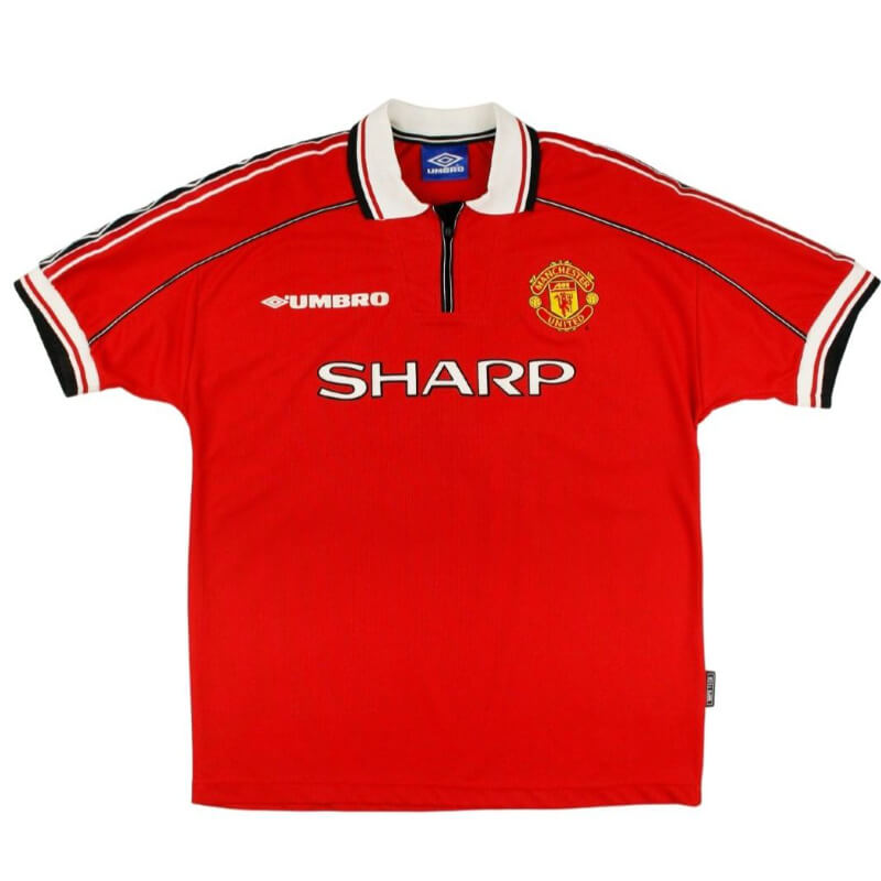 CAMISETA MANCHESTER UNITED 1998/2000 (#7 BECKHAM)