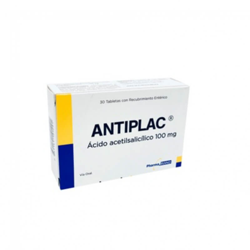 ANTIPLAC 100MG TABLETAS X 30