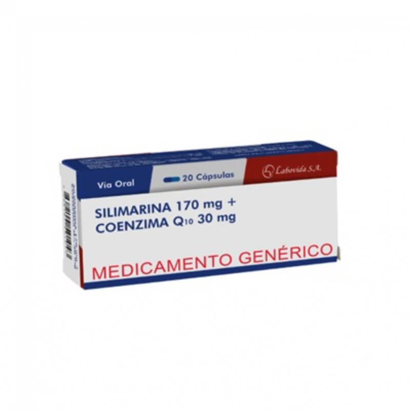 SILIMARINA 170MG+COENZ Q10 30MG CAPSULAS 20