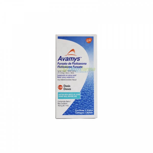 AVAMYS 27,5MCG SPRAY NASAL X 120 DOSIS *1