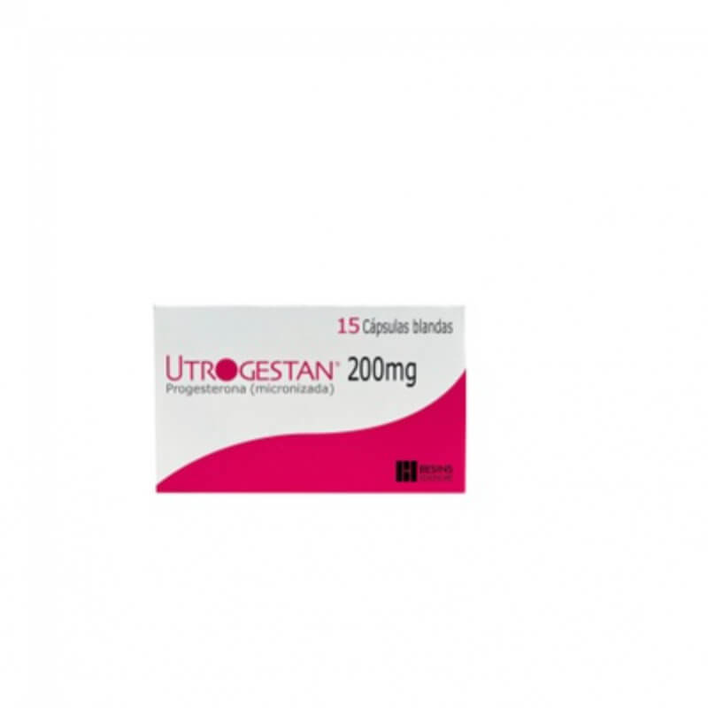 UTROGESTAN 200MG TABLETAS X 15