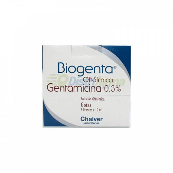 BIOGENTA SOLUCION OFTALMICA X 10ML