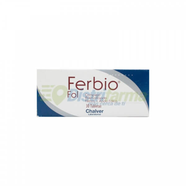 FERBIO FOL TABLETAS X 30*1