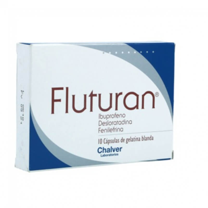 FLUTURAN CAPSULAS X 10