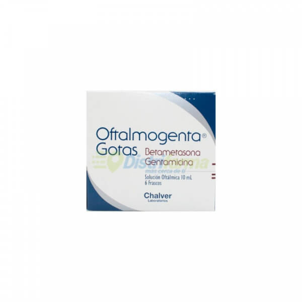 OFTALMOGENTA SOLUCION OFTALMICA X 10ML