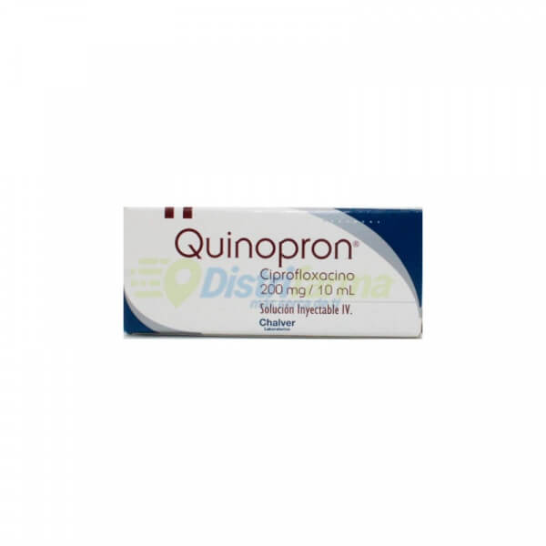 QUINOPRON 200MG SOLUCION INYECTABLE X 10ML *1