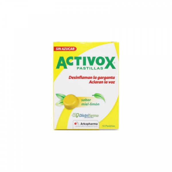 ACTIVOX MIEL-LIMON TABLETAS X 16*1